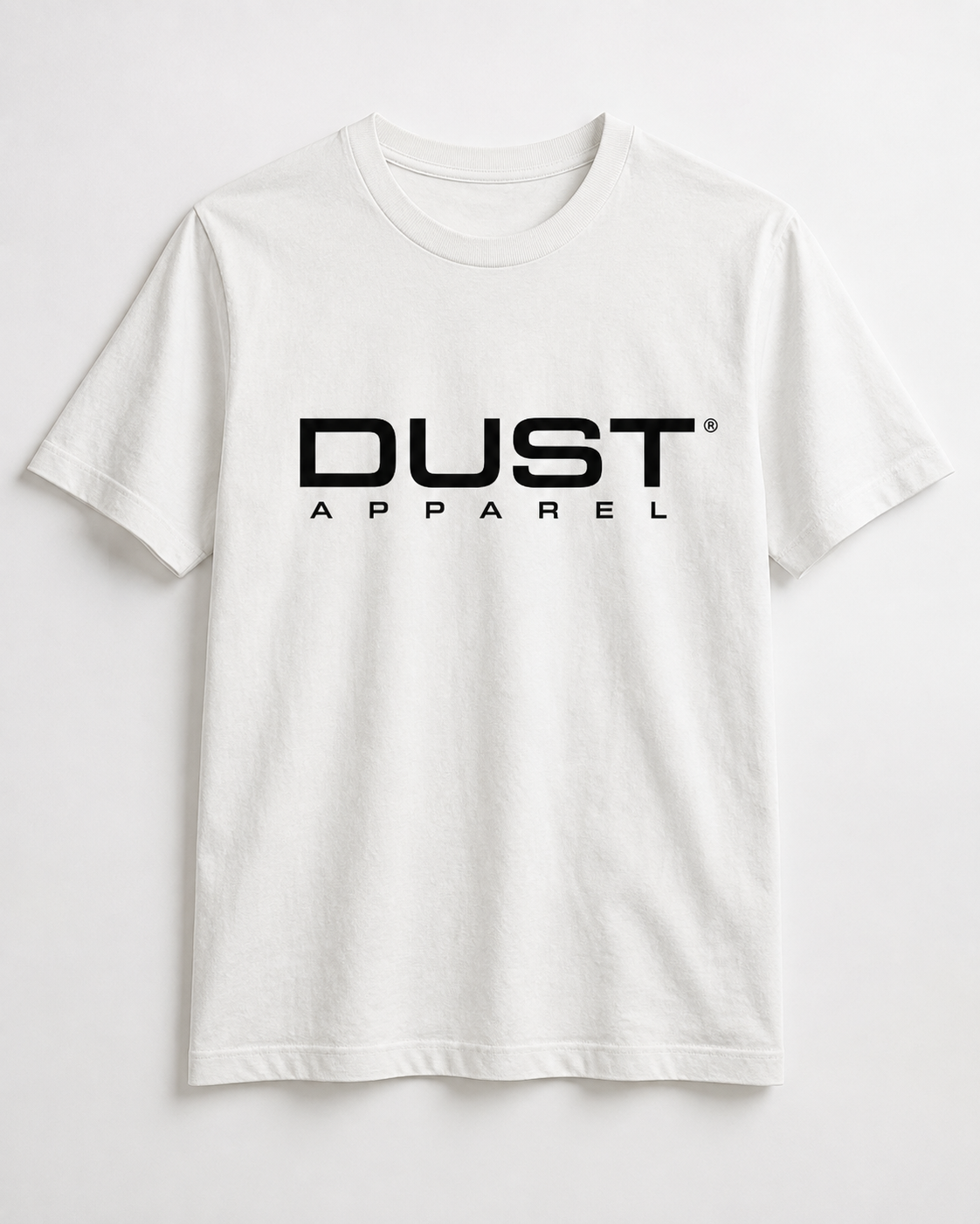 Dust Logo Tee in bone